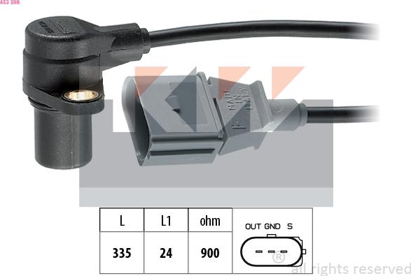 KW 453 398 - Generatore di impulsi, Albero a gomiti autozon.pro