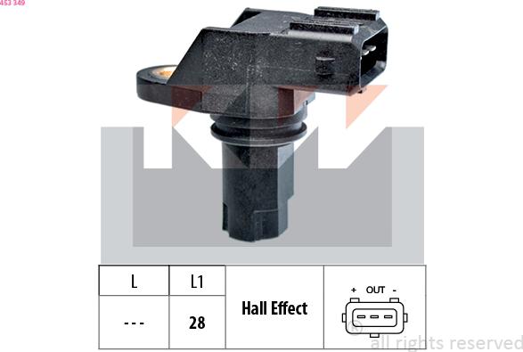 KW 453 349 - Generatore di impulsi, Albero a gomiti autozon.pro