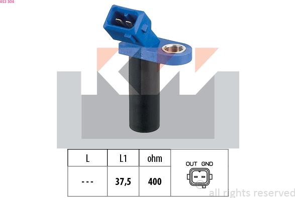 KW 453 304 - Generatore di impulsi, Albero a gomiti autozon.pro