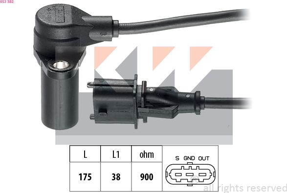 KW 453 382 - Generatore di impulsi, Albero a gomiti autozon.pro