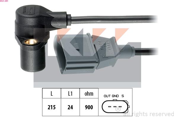 KW 453 241 - Generatore di impulsi, Albero a gomiti autozon.pro