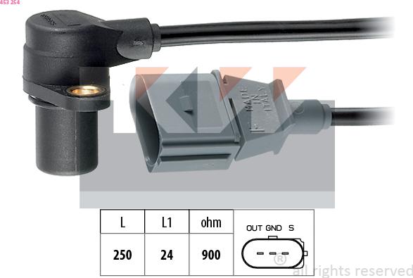 KW 453 254 - Generatore di impulsi, Albero a gomiti autozon.pro