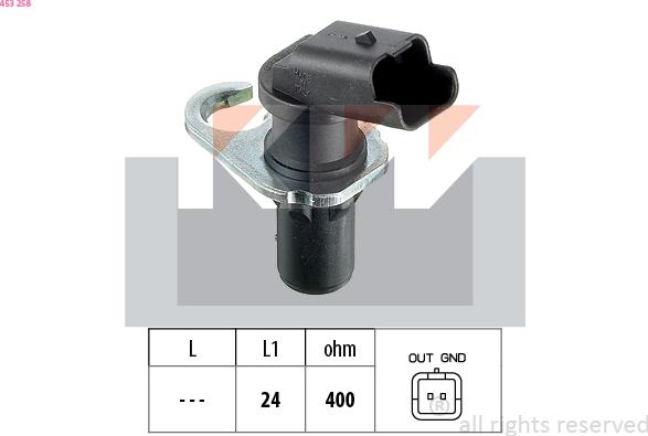 KW 453 258 - Generatore di impulsi, Albero a gomiti autozon.pro