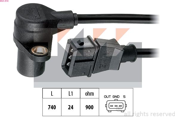 KW 453 214 - Generatore di impulsi, Albero a gomiti autozon.pro