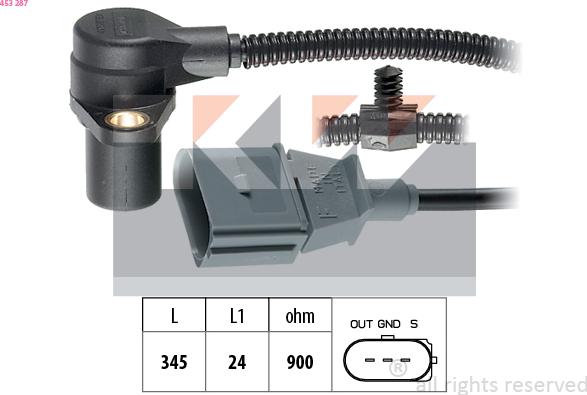 KW 453 287 - Generatore di impulsi, Albero a gomiti autozon.pro