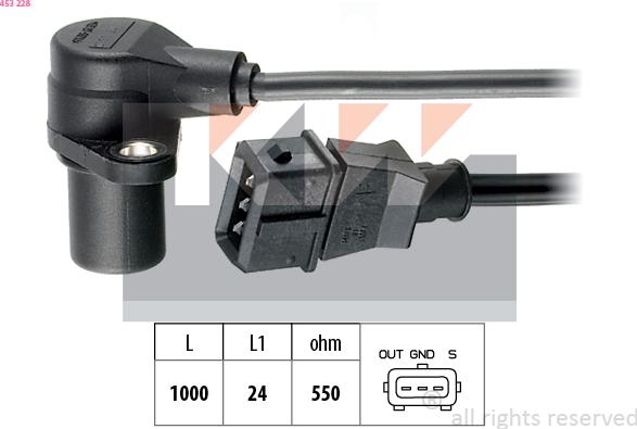 KW 453 228 - Generatore di impulsi, Albero a gomiti autozon.pro