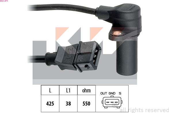 KW 453 271 - Generatore di impulsi, Albero a gomiti autozon.pro