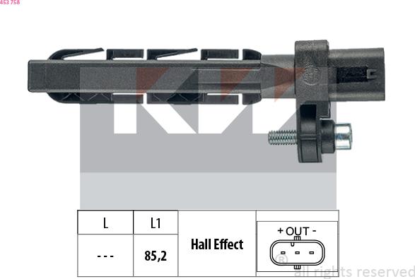 KW 453 758 - Generatore di impulsi, Albero a gomiti autozon.pro