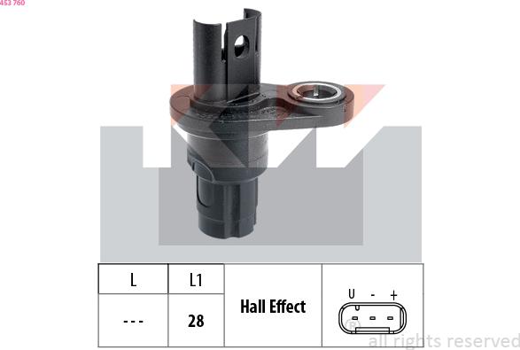 KW 453 760 - Generatore di impulsi, Albero a gomiti autozon.pro