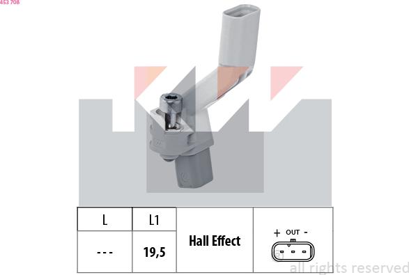 KW 453 708 - Generatore di impulsi, Albero a gomiti autozon.pro