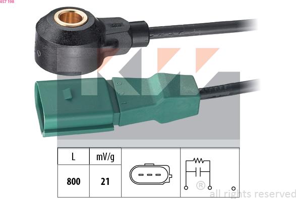 KW 457 198 - Sensore di detonazione autozon.pro