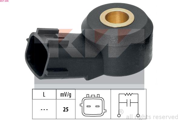 KW 457 236 - Sensore di detonazione autozon.pro