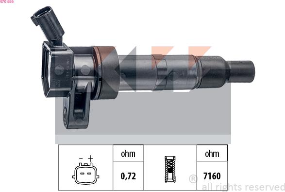 KW 470 556 - Bobina d'accensione autozon.pro