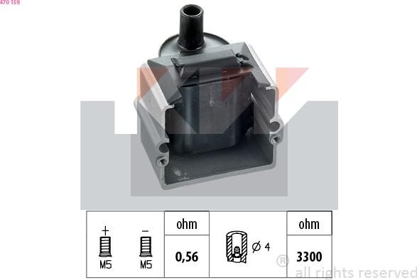 KW 470 159 - Bobina d'accensione autozon.pro