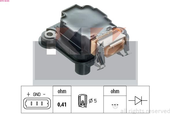 KW 470 354S - Bobina d'accensione autozon.pro