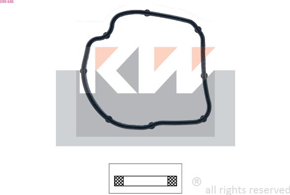 KW 590 645 - Guarnizione, Termostato autozon.pro