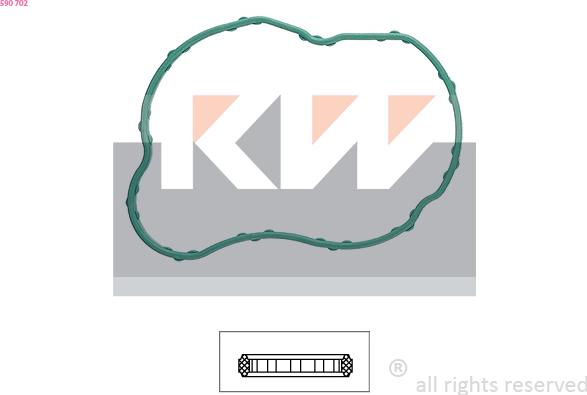 KW 590 702 - Guarnizione, Termostato autozon.pro