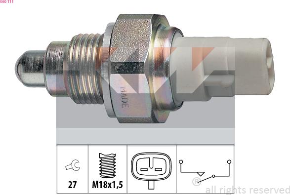 KW 560 111 - Interruttore, Luce di retromarcia autozon.pro