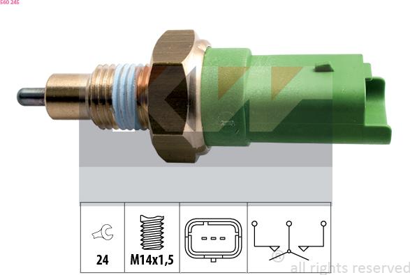 KW 560 245 - Interruttore, Luce di retromarcia autozon.pro