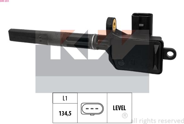 KW 500 233 - Sensore, Livello olio motore autozon.pro