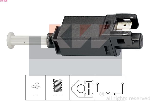 KW 510 056 - Interruttore luce freno autozon.pro