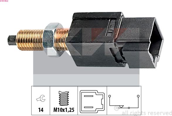 KW 510 052 - Interruttore luce freno autozon.pro