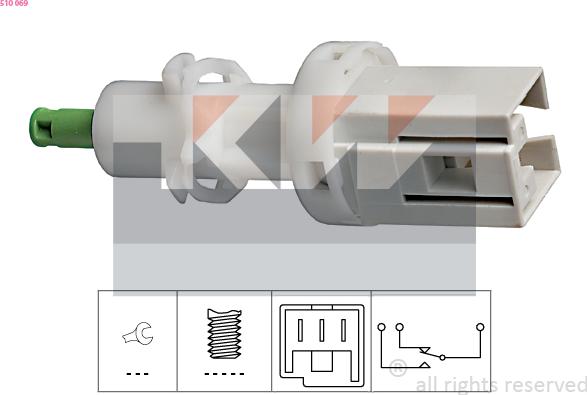 KW 510 069 - Interruttore luce freno autozon.pro