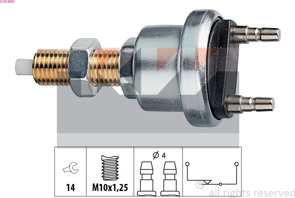 KW 510 006 - Interruttore luce freno autozon.pro