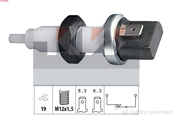 KW 510 000 - Interruttore luce freno autozon.pro