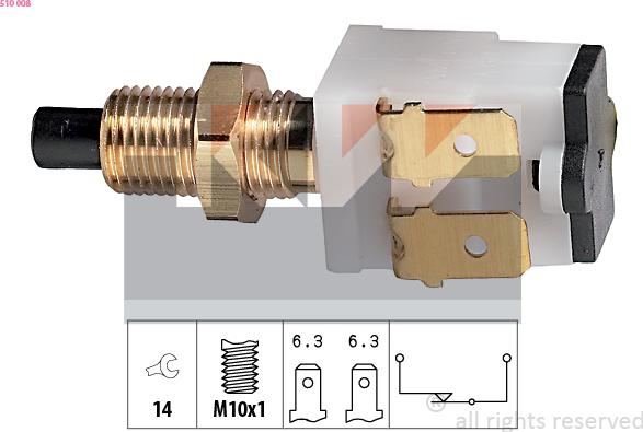 KW 510 008 - Interruttore luce freno autozon.pro