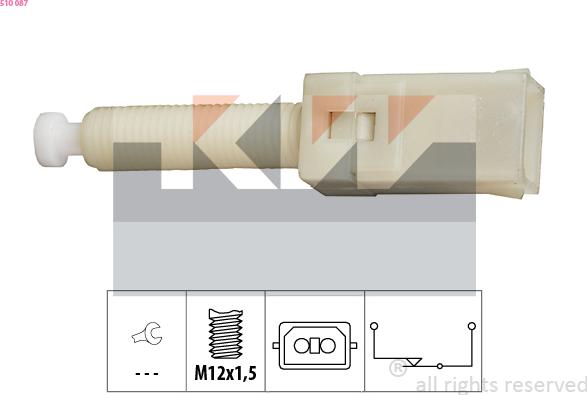 KW 510 087 - Interruttore luce freno autozon.pro