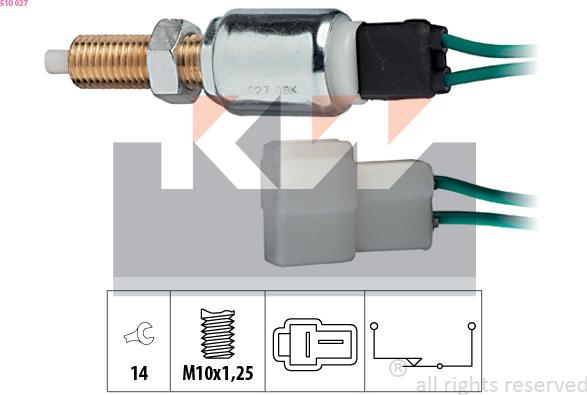 KW 510 027 - Interruttore luce freno autozon.pro