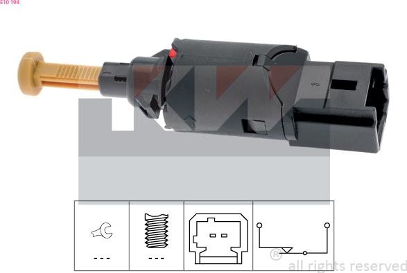 KW 510 194 - Interruttore luce freno autozon.pro