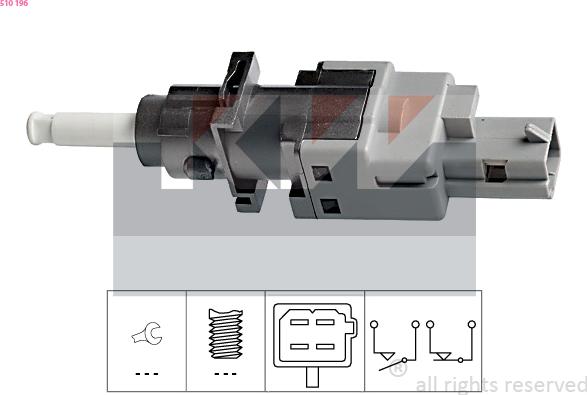 KW 510 196 - Innesto, Comando disinnesto frizione autozon.pro