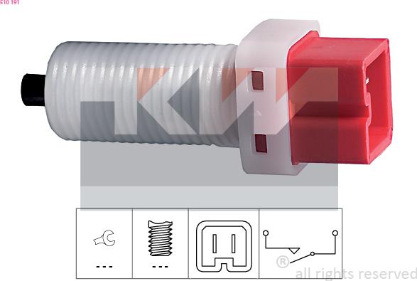 KW 510 191 - Interruttore luce freno autozon.pro