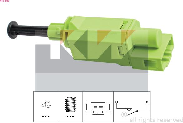 KW 510 198 - Innesto, Comando disinnesto frizione autozon.pro