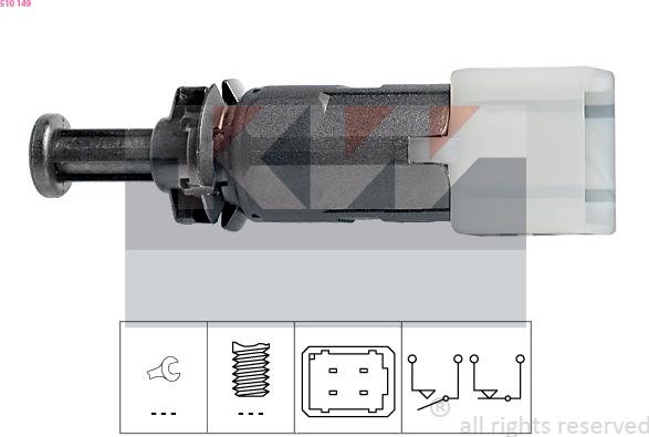 KW 510 149 - Interruttore luce freno autozon.pro