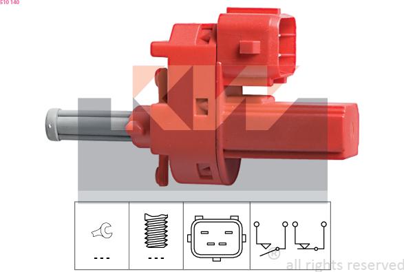 KW 510 140 - Innesto, Comando disinnesto frizione autozon.pro