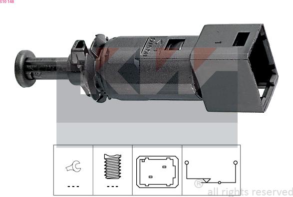 KW 510 148 - Interruttore luce freno autozon.pro