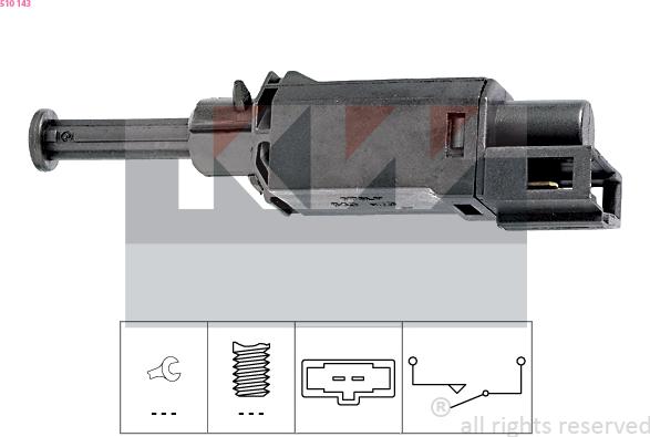 KW 510 143 - Innesto, Comando disinnesto frizione autozon.pro