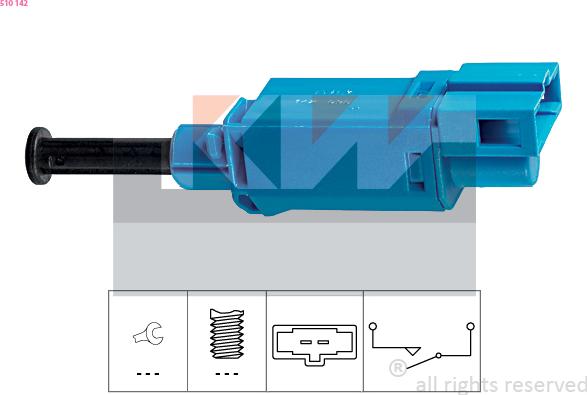 KW 510 142 - Interruttore luce freno autozon.pro