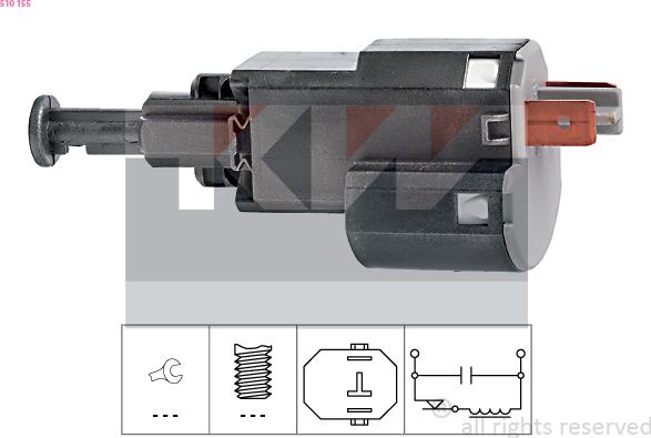 KW 510 155 - Interruttore luce freno autozon.pro