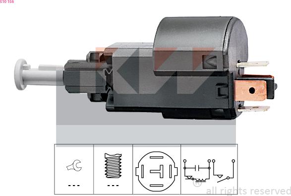 KW 510 156 - Interruttore luce freno autozon.pro