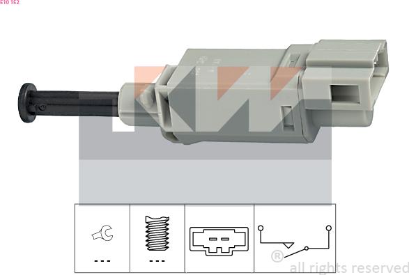 KW 510 152 - Innesto, Comando disinnesto frizione autozon.pro