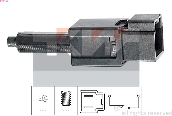 KW 510 165 - Interruttore luce freno autozon.pro
