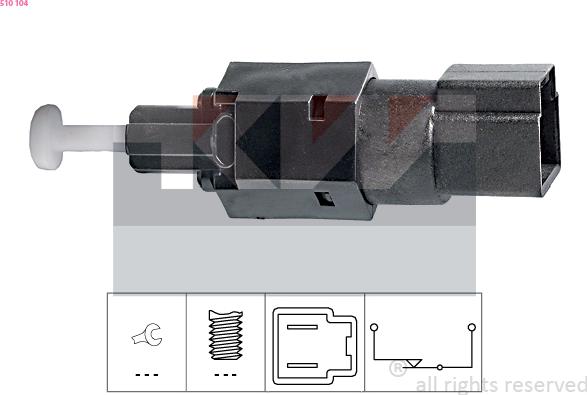 KW 510 104 - Interruttore luce freno autozon.pro