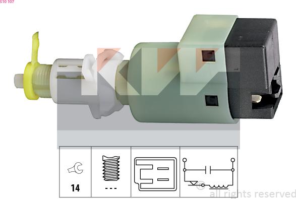 KW 510 107 - Interruttore luce freno autozon.pro