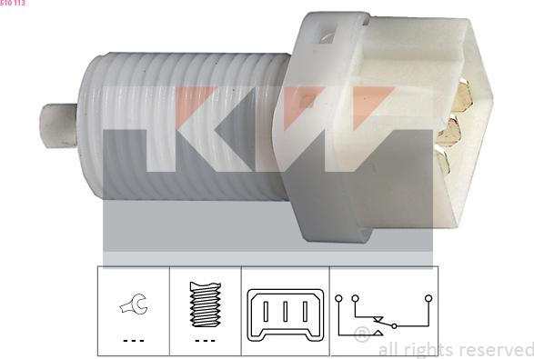 KW 510 113 - Interruttore luce freno autozon.pro