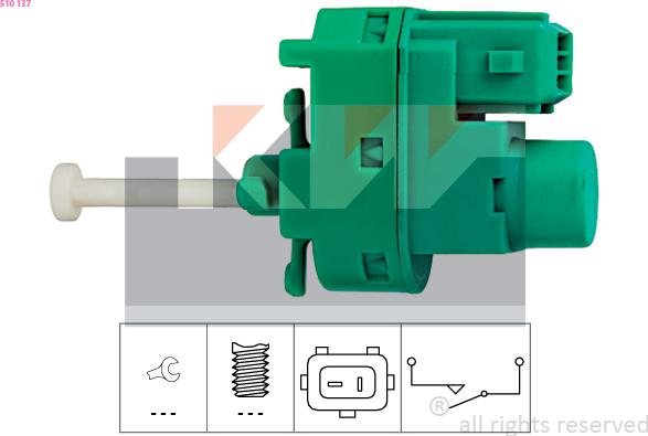 KW 510 137 - Interruttore luce freno autozon.pro