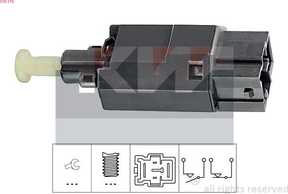 KW 510 176 - Interruttore luce freno autozon.pro